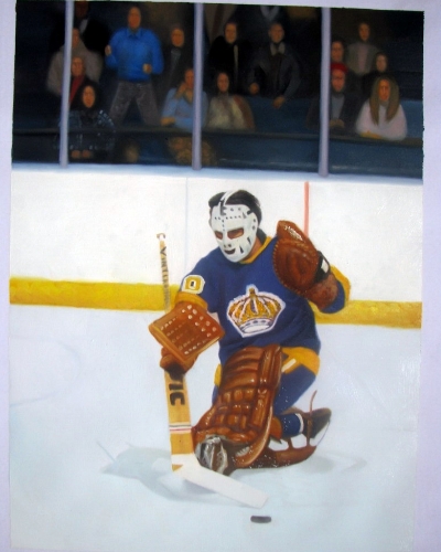 Rogie Vachon Painting